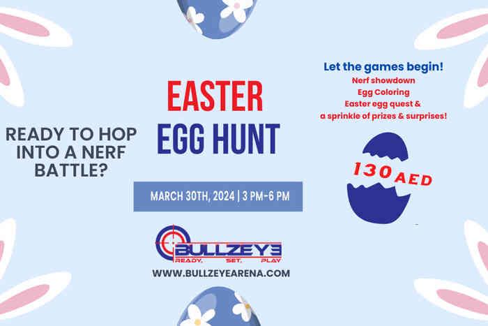 Easter Egg Hunt at Bullzeye Arena37300